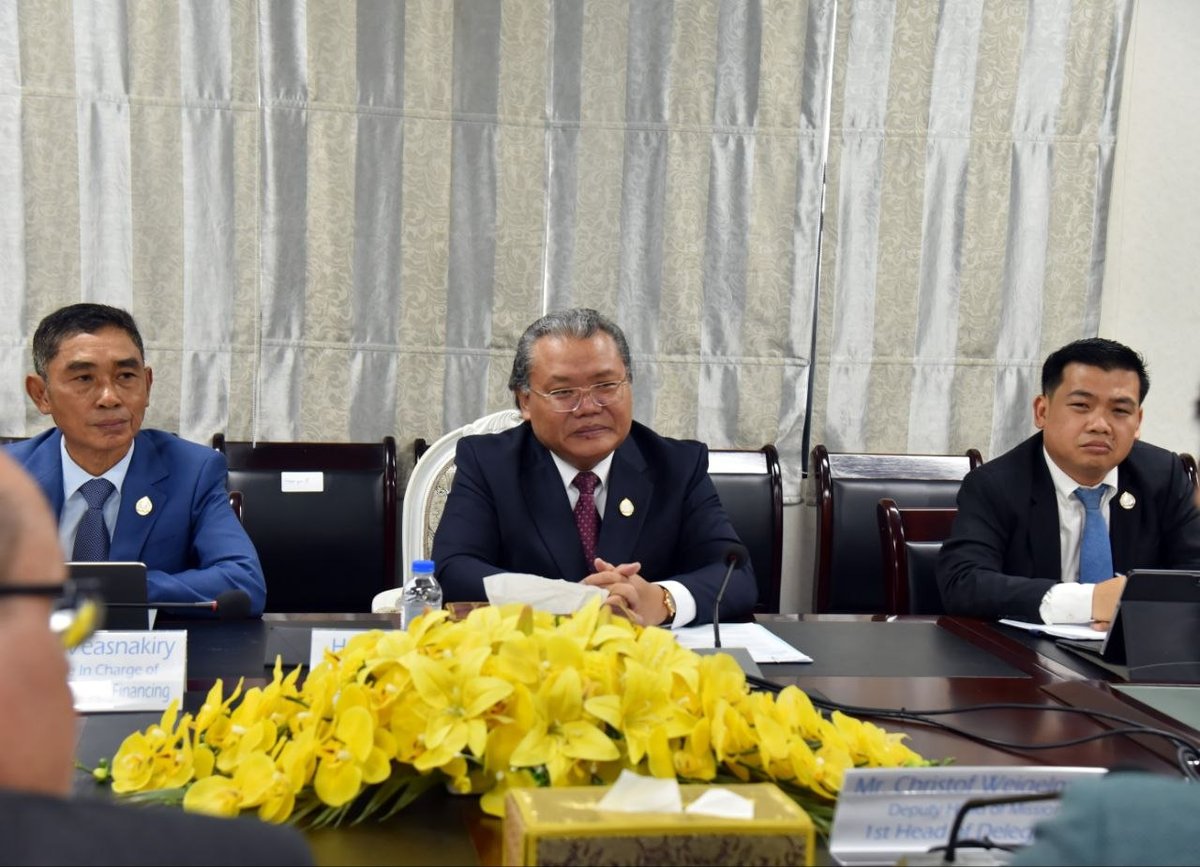 德国医疗代表团访柬 探讨数字医疗系统合作