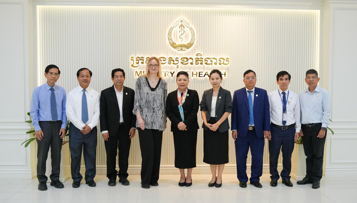 柬埔寨卫生部与全球基金代表会晤,重点讨论第八轮防治艾滋病与结