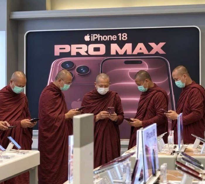 在柬人员苹果专卖店消费现象观察
