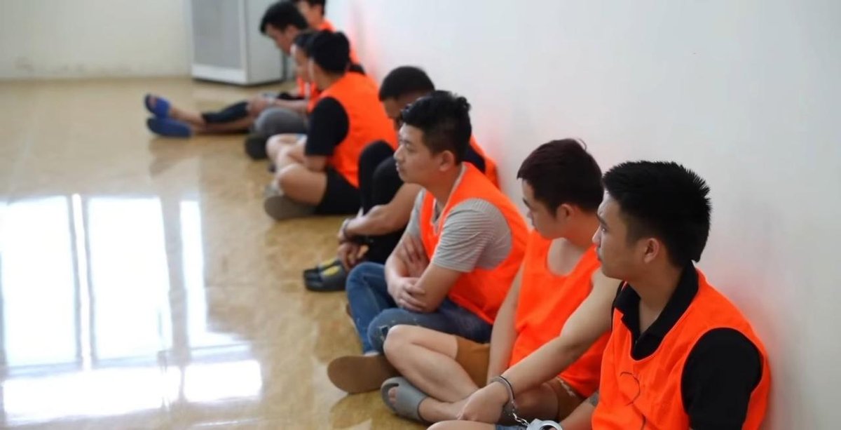 越老警方联合破获跨国诈骗案 抓获64名越南籍嫌疑人