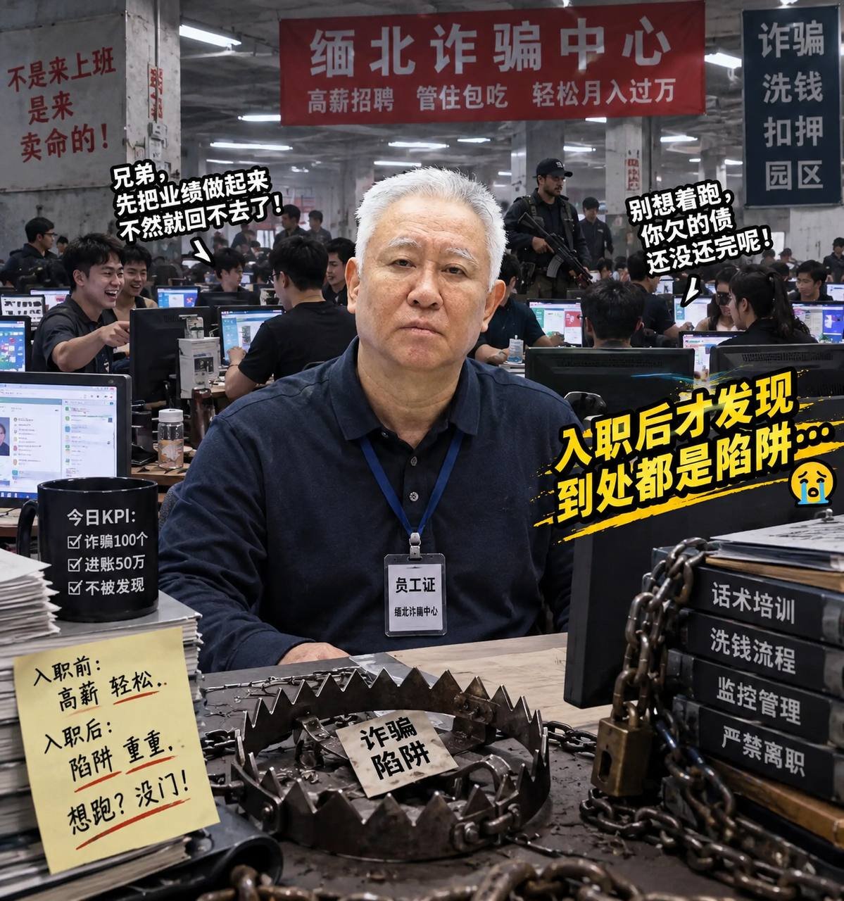 警惕东南亚招聘诈骗常见话术 勿信高薪躺平承诺