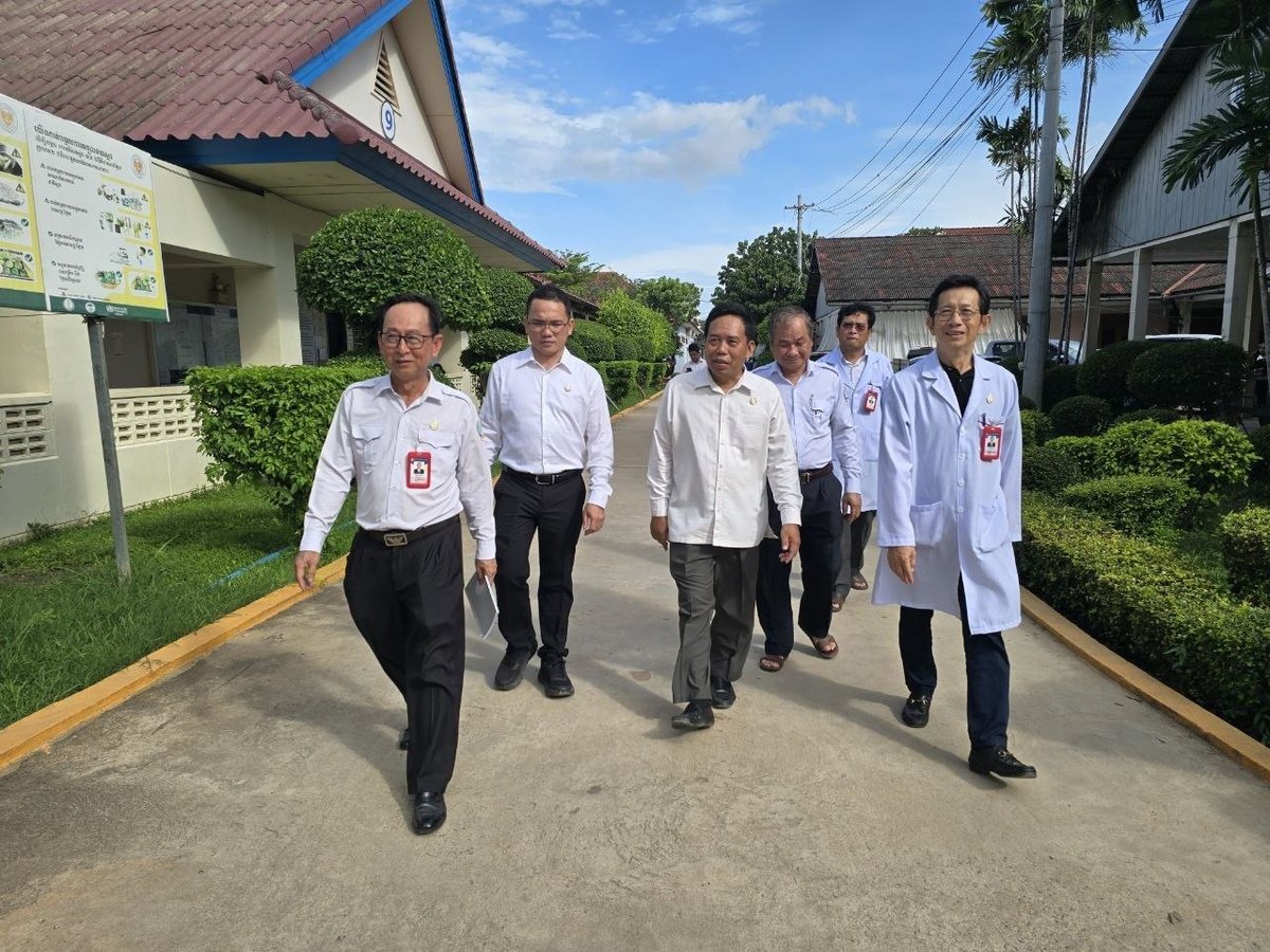 卫生部高层视察班迭棉吉省医院 督导医疗服务质量