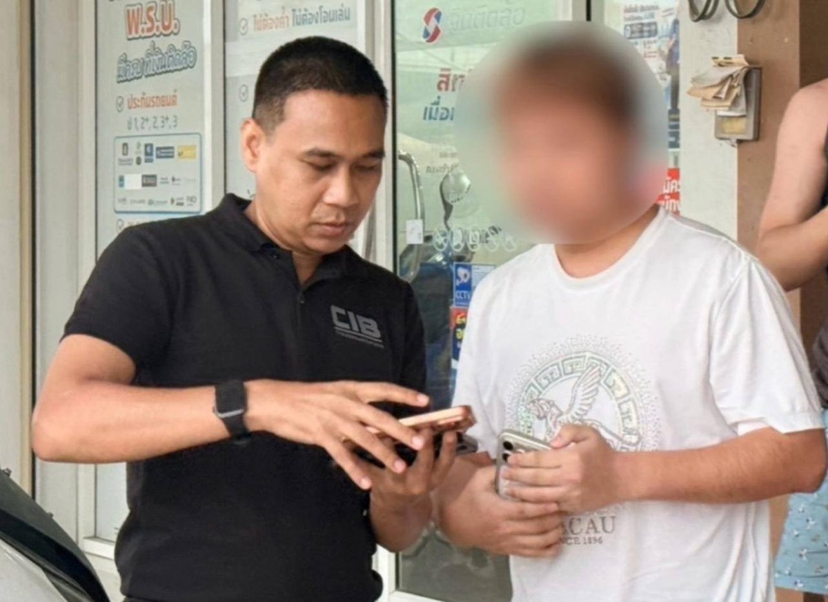 泰国警方根据中国通缉令,在春武里府逮捕一名31岁中国籍男子