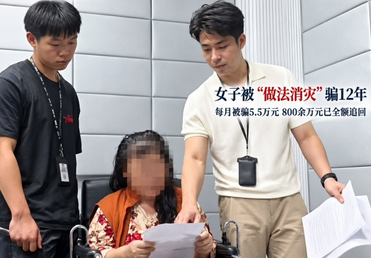广东警方破获一起持续12年的“消灾”诈骗案,嫌疑人冒充通灵人