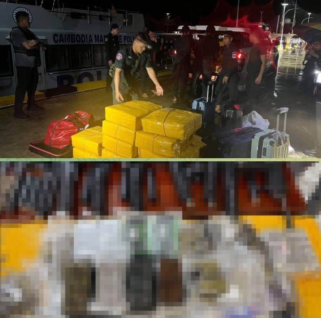 西港警方突查竹岛 抓获7名中国人并查获毒品军火