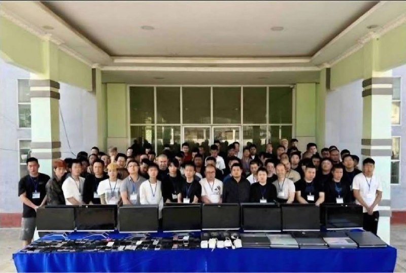 缅甸木姐突袭电诈窝点 抓获543人含188名中国公民