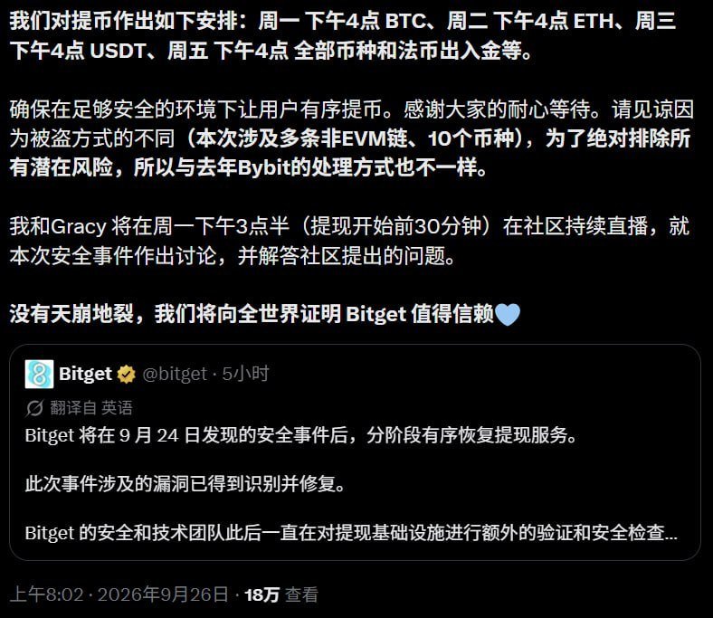 Bybit交易所恢复提现功能 用户可正常操作