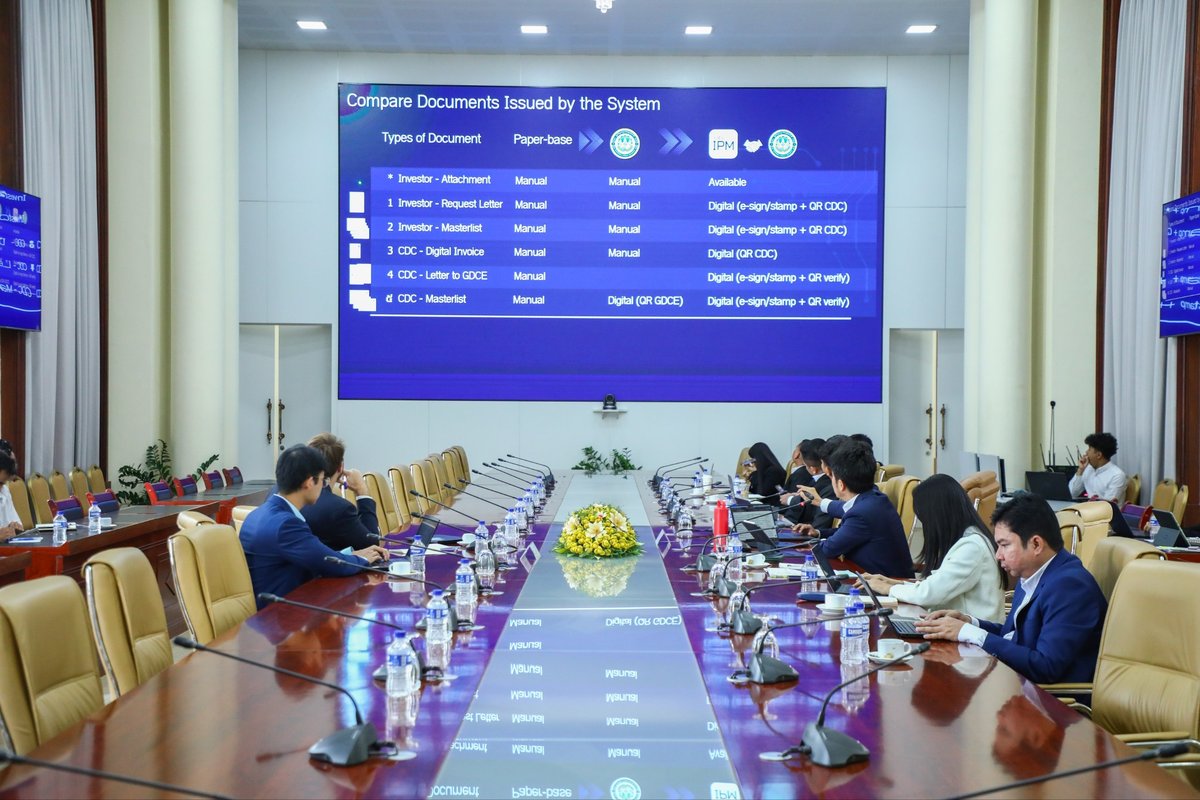柬埔寨发展理事会推动QIP投资服务数字化审批