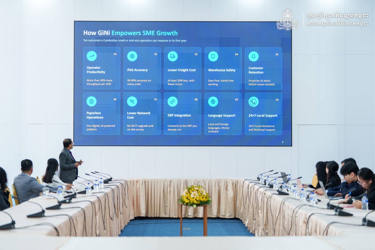 柬埔寨发展理事会与国际咨询公司探讨数字化转型合作