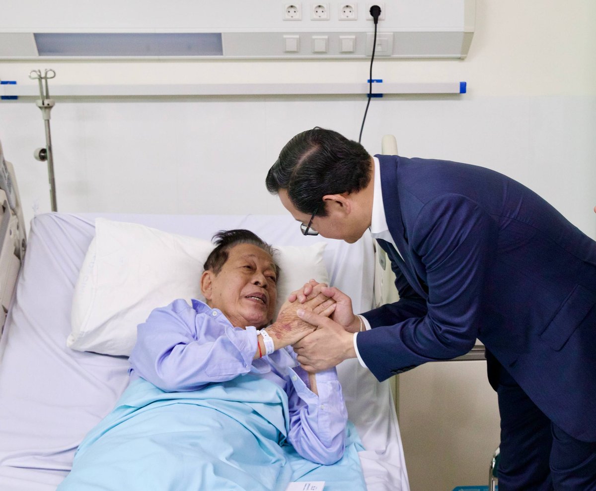 副总理兼司法部长慰问资深法律专家 祝愿早日康复