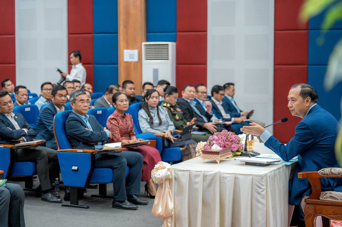 柬埔寨司法部召开舆论管理会议 推进政务数字化
