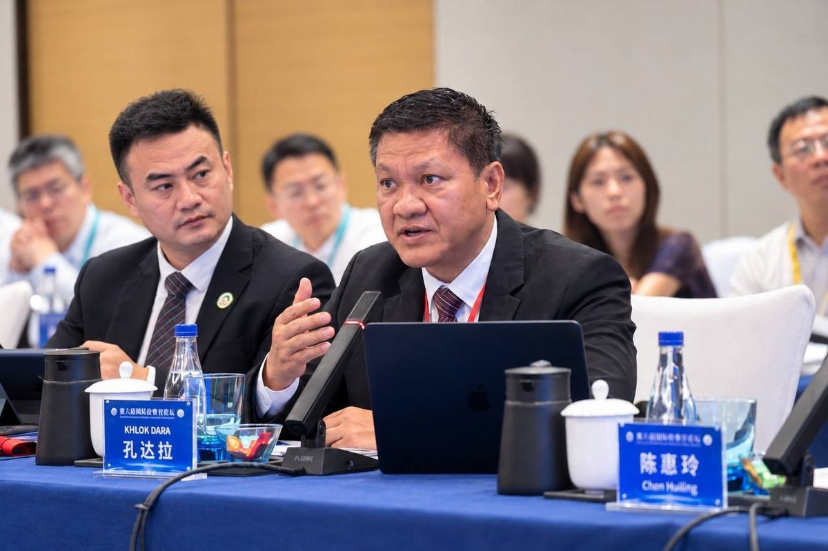 柬埔寨司法部代表团赴华参加海上丝绸之路法律论坛