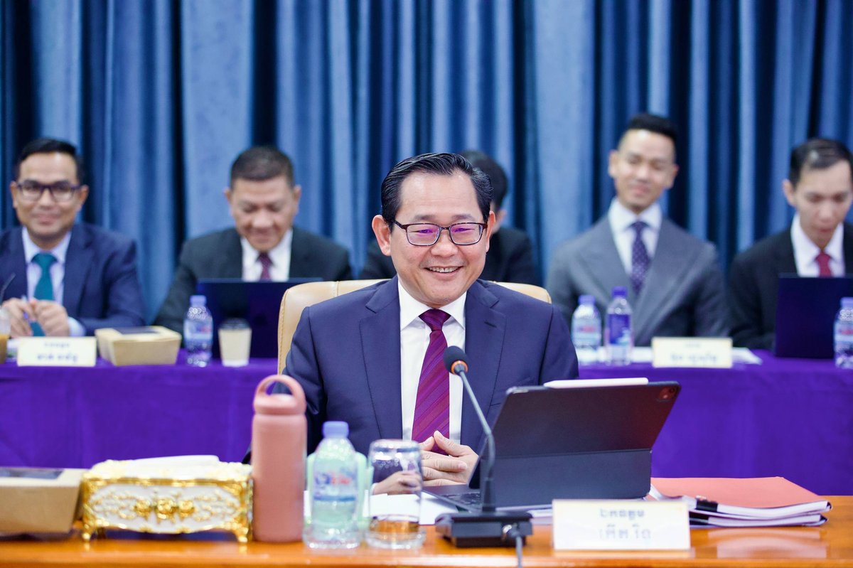 柬埔寨参议院审议四项法律草案