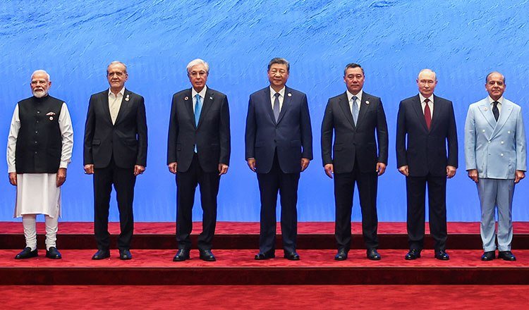 印度总理莫迪在上合组织领导人会议上强调,互联互通是成员国进步