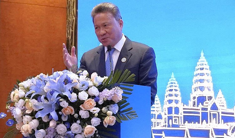 孙占托向中国企业推介柬埔寨六大投资支柱