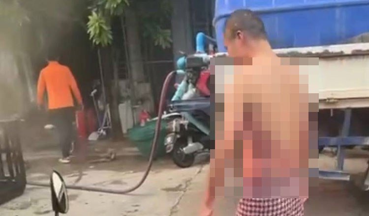 金边发生纵火伤人案 一名中国籍男子因债务纠纷被捕