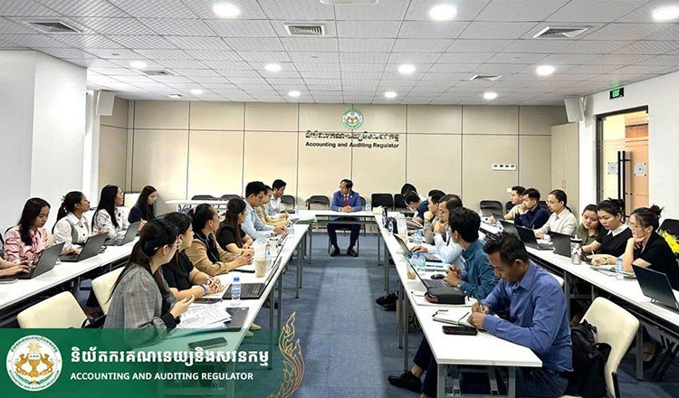 柬埔寨会计与审计监管局审查财务报告系统建设进度