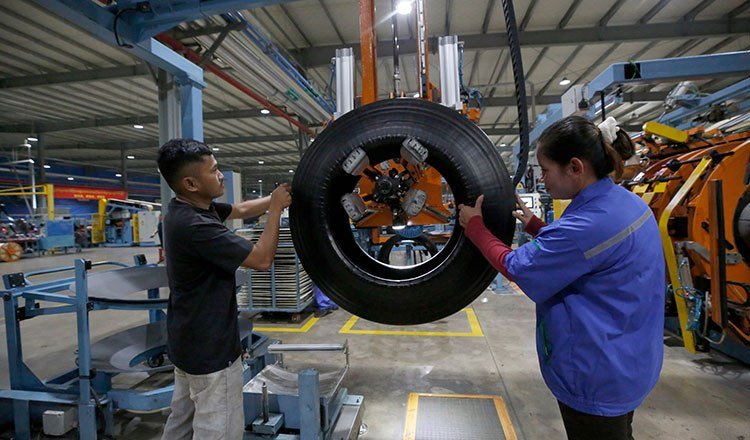 柬埔寨轮胎出口额激增72% 前8个月达15亿美元