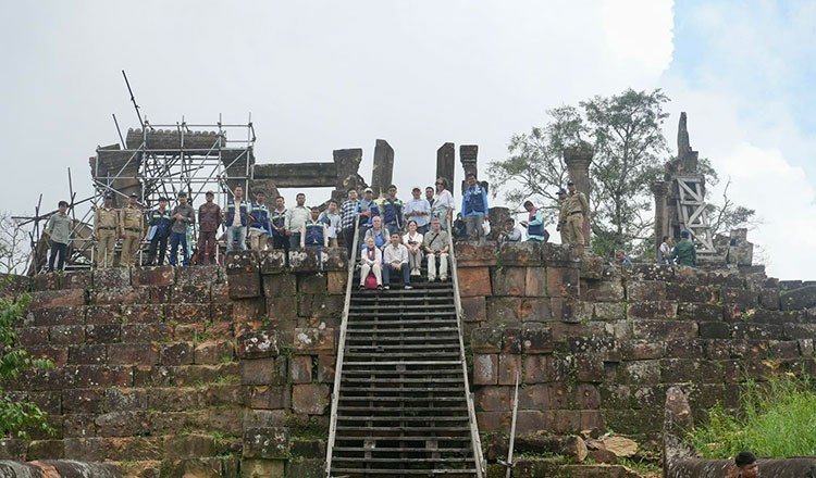ICC-Preah Vihear专家组考察柏威夏寺及Koh