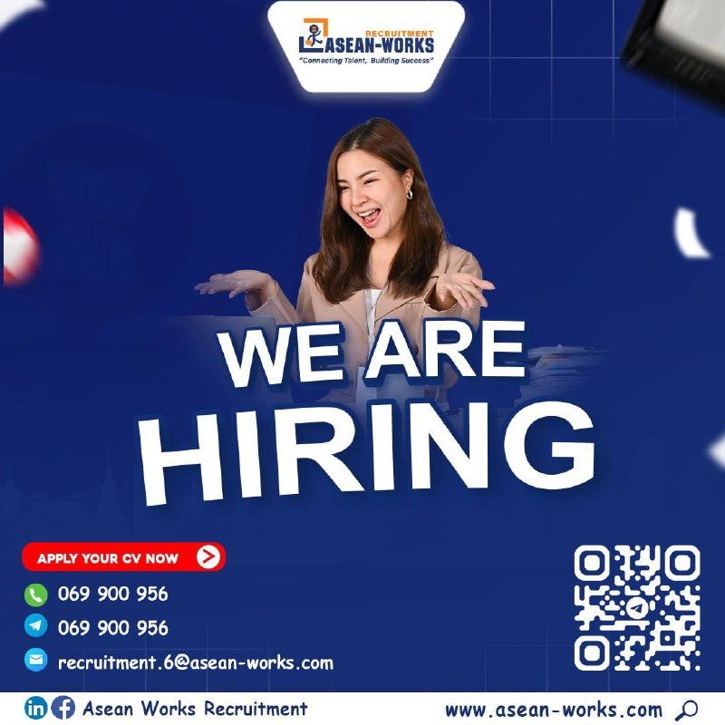 金边堆谷区一家农业与兽药行业企业通过招聘机构急聘会计一名,月