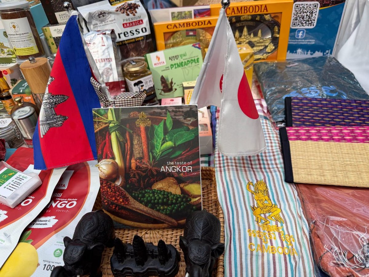 柬埔寨驻日大使馆参加东京Global Festa展会