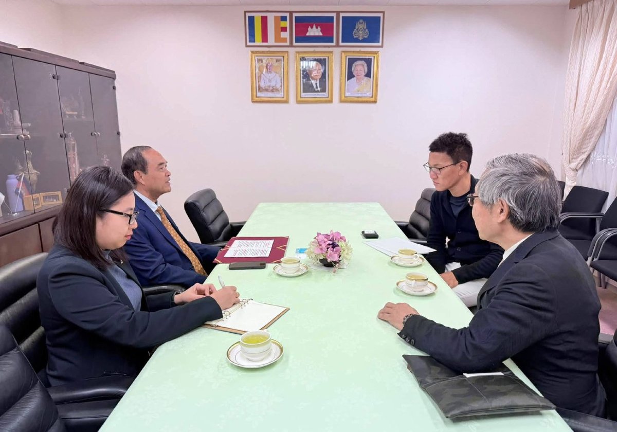 日本Shoichi株式会社拜会柬方 商谈人道服装捐赠