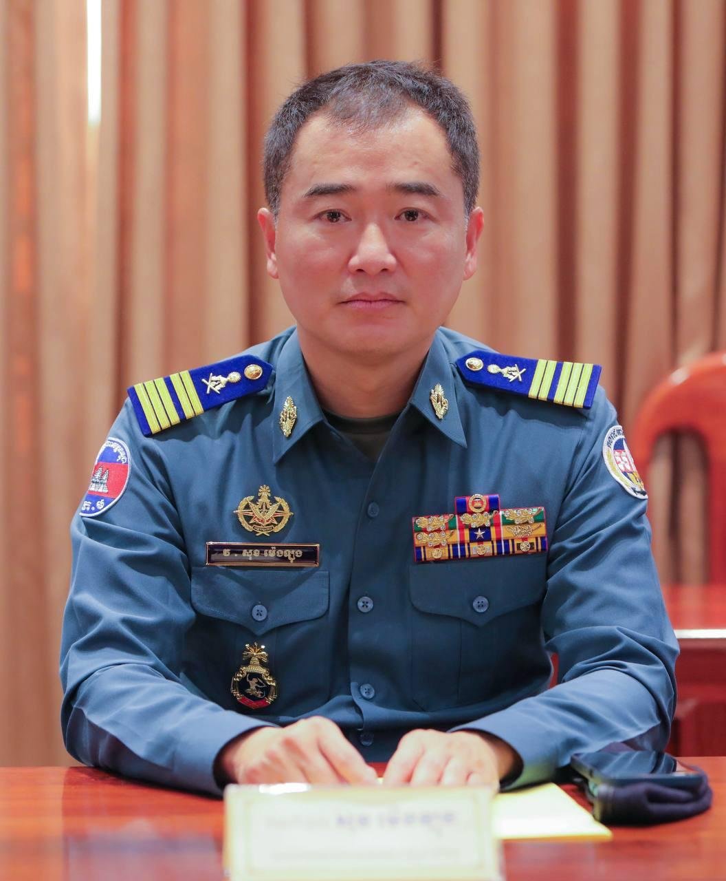 菩萨省宪兵司令换人 索孟隆临时代理职务