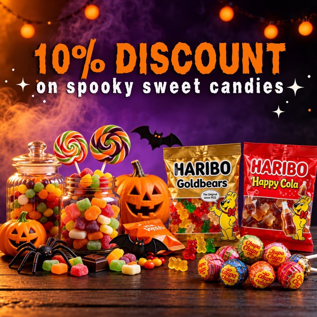 全场糖果10%折扣