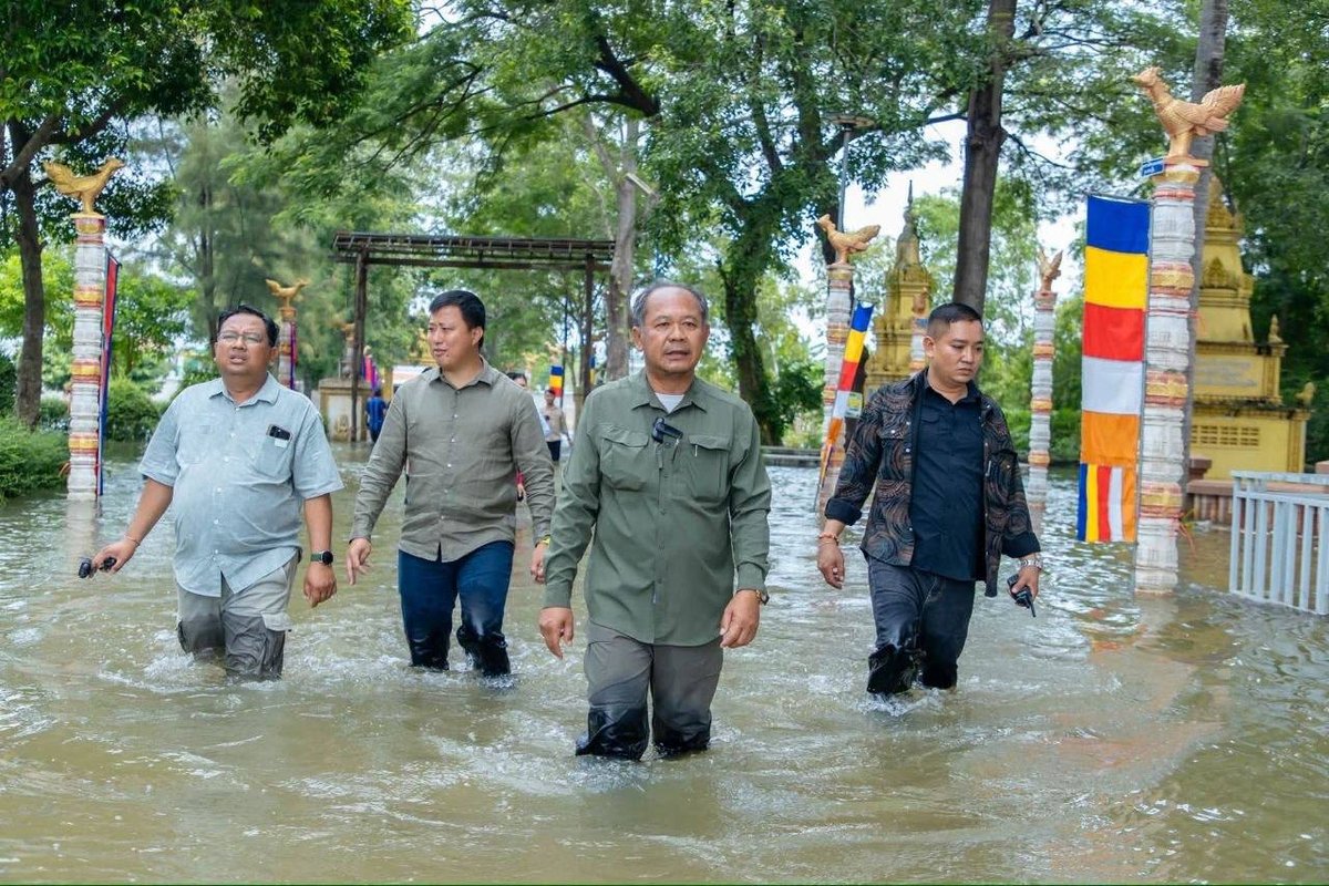 诗梳风及蒙哥波雷洪水开始消退