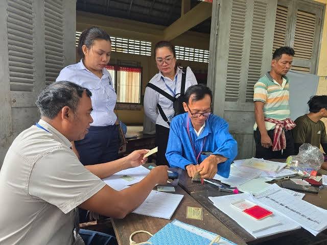 柬埔寨选民登记工作持续 3天内新增近4万名选民