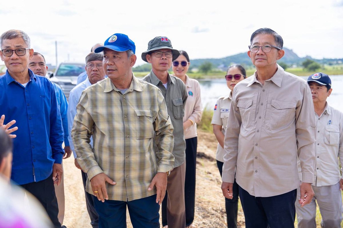 班迭棉吉省政府发放稻种 援助受洪灾影响农户