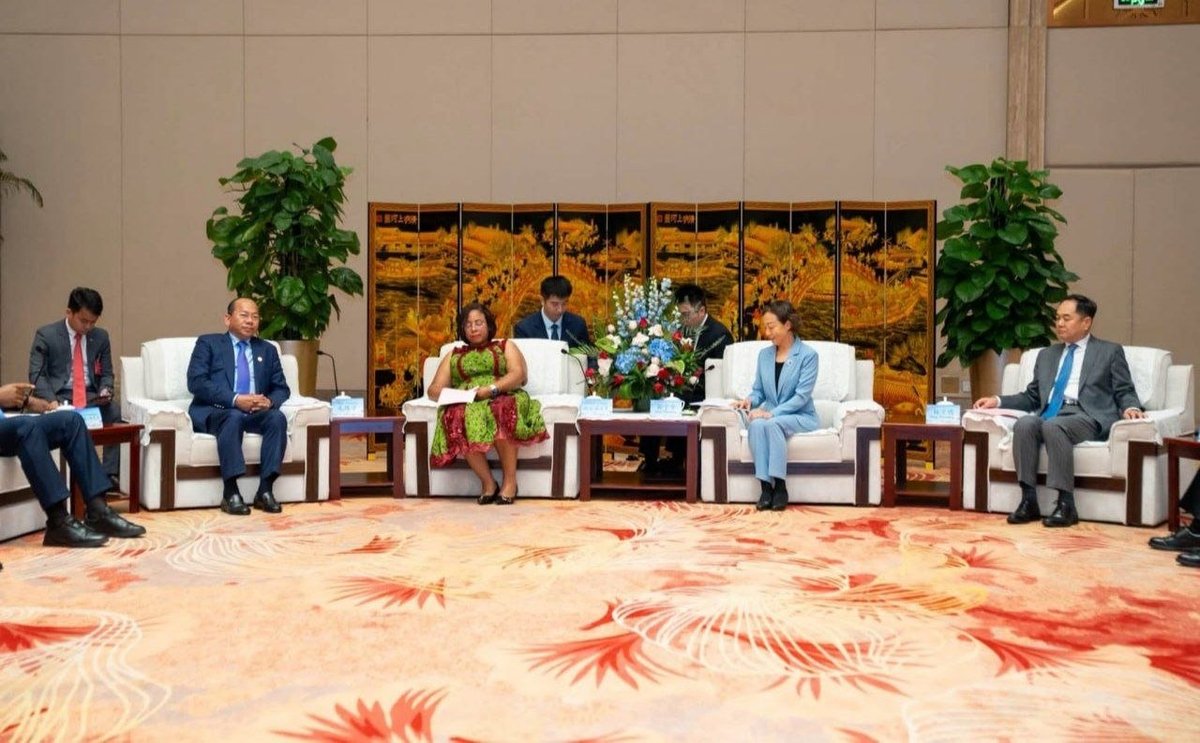 贡布省长向中国投资者推介当地投资潜力