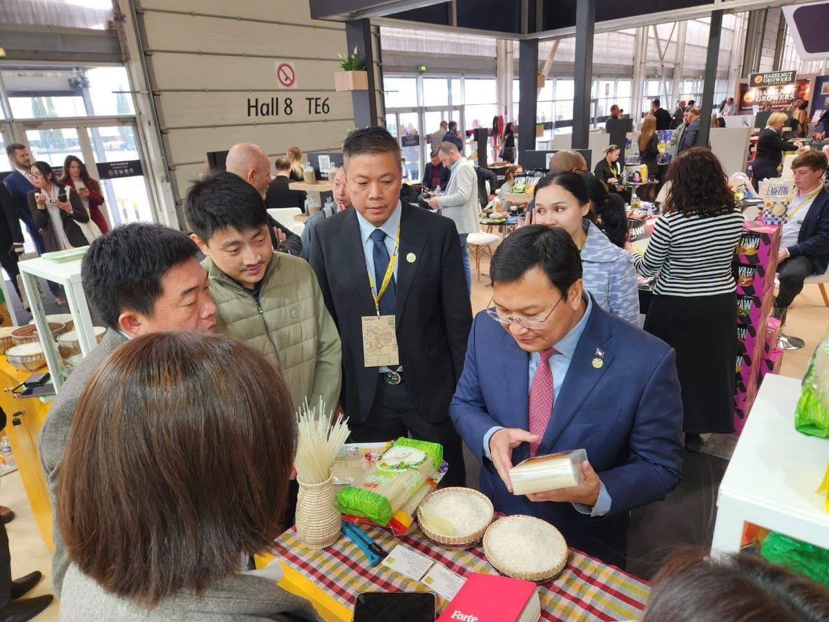 柬埔寨16家企业携优质农产品及食品参加在法国举办的SIAL