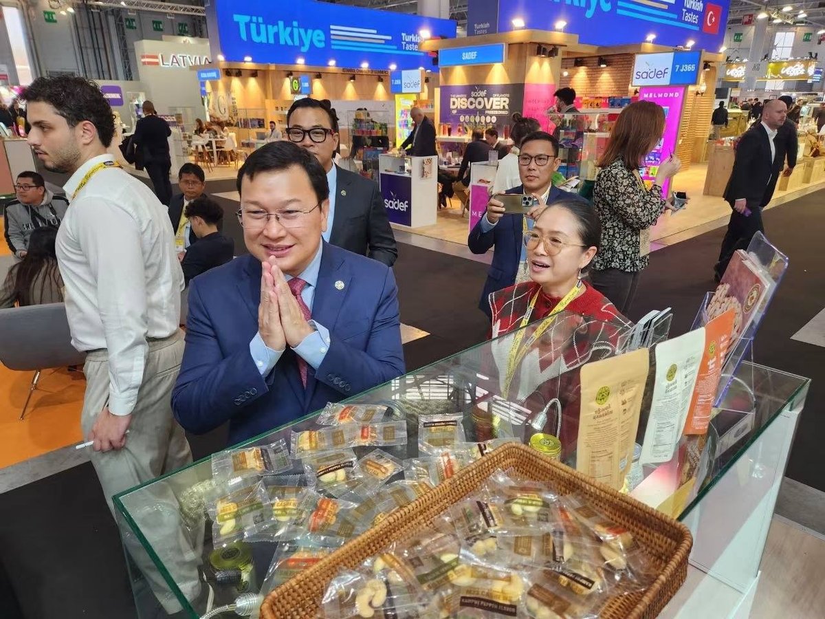 柬埔寨16家企业携优质农产品及食品参加在法国举办的SIAL
