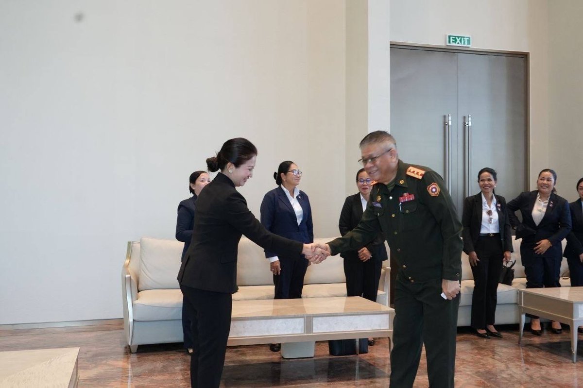 柬埔寨国防部代表团访问老挝 旨在深化双边军事合作