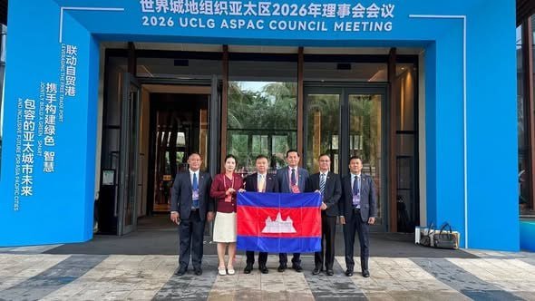暹粒代表团赴海口出席UCLG亚太理事会