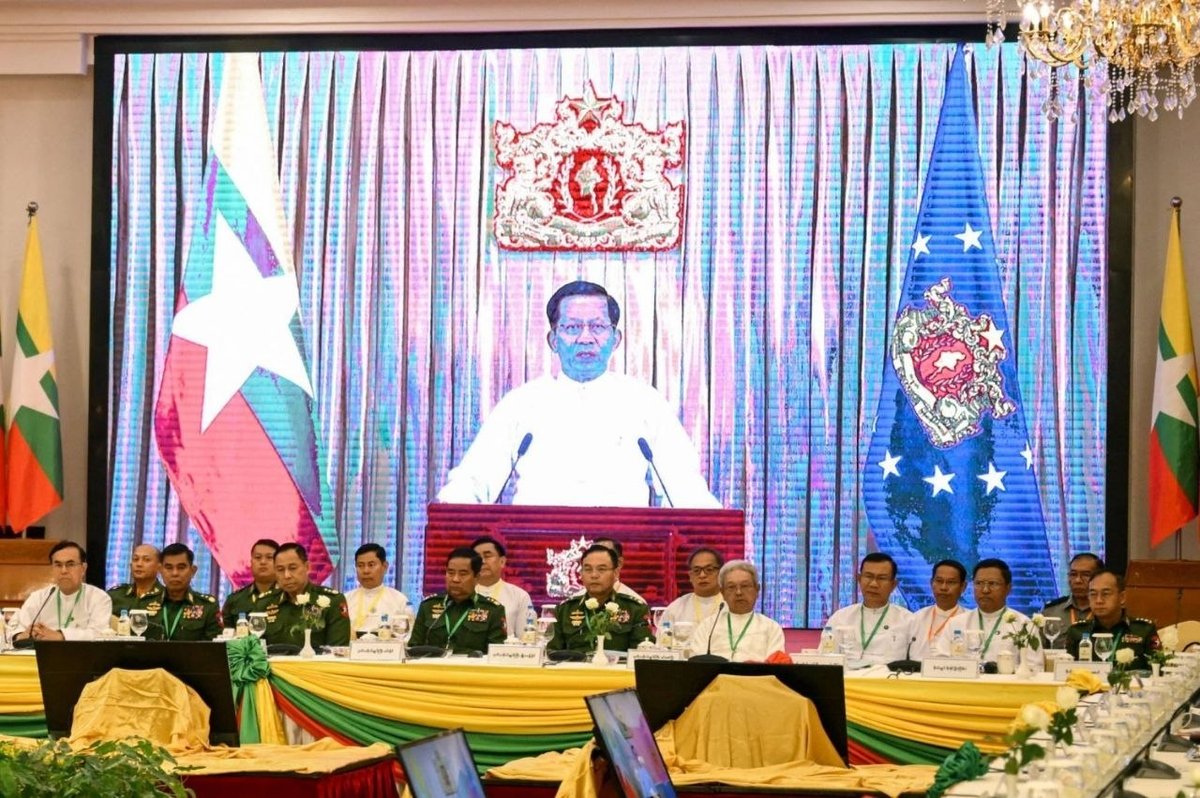 美国与缅甸军方代表在东京进行秘密谈判