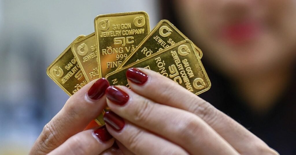 越南金价跌至一个月最低 国际金条跌破4000美元