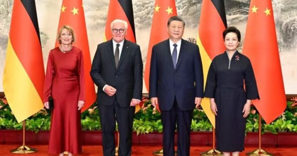 习近平会见德国总统 中德高层工作会谈