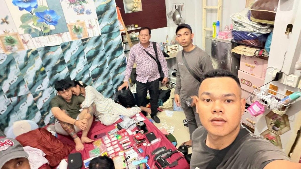 西港宪兵突袭出租屋 查获毒品并逮捕4名嫌疑人