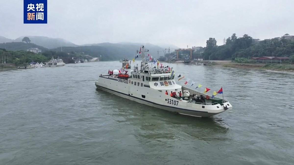 中老缅泰湄公河联合巡逻执法启动 重点打击跨境犯罪