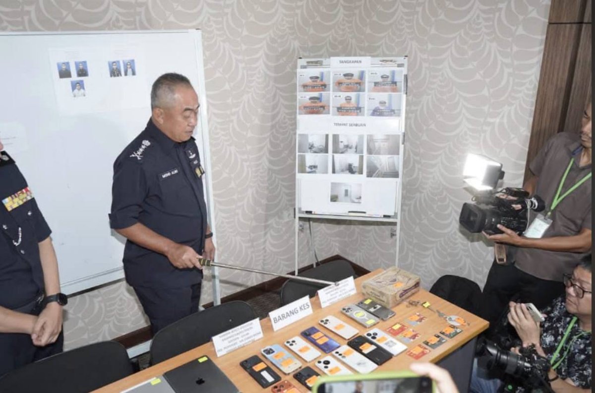 马来西亚3诈骗窝点被端 36人落网含25名中国人