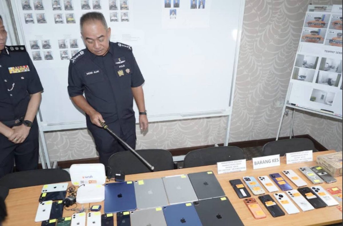 马来西亚3诈骗窝点被端 36人落网含25名中国人