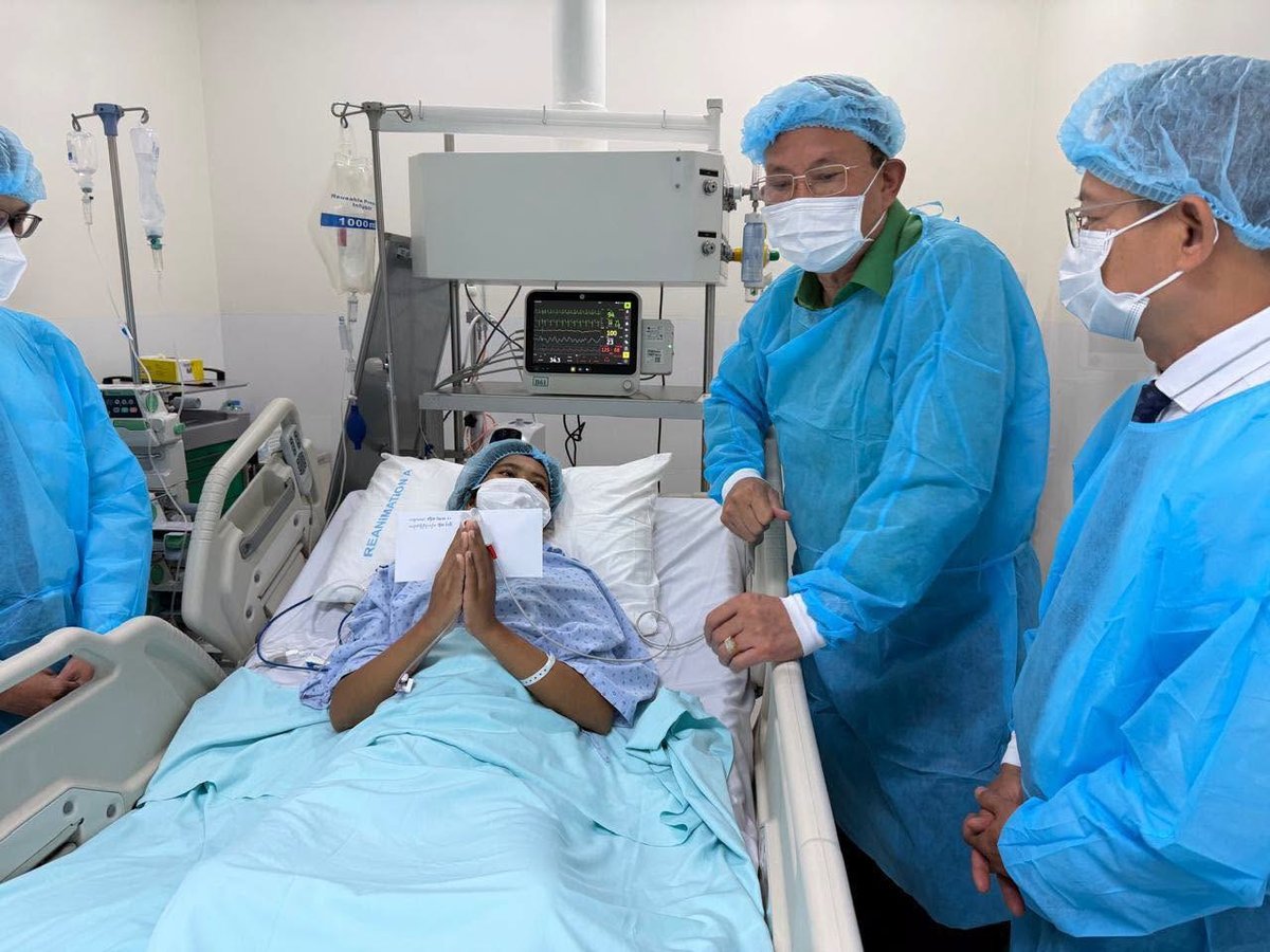 柬法医疗团队协作完成肾移植手术 患者康复良好