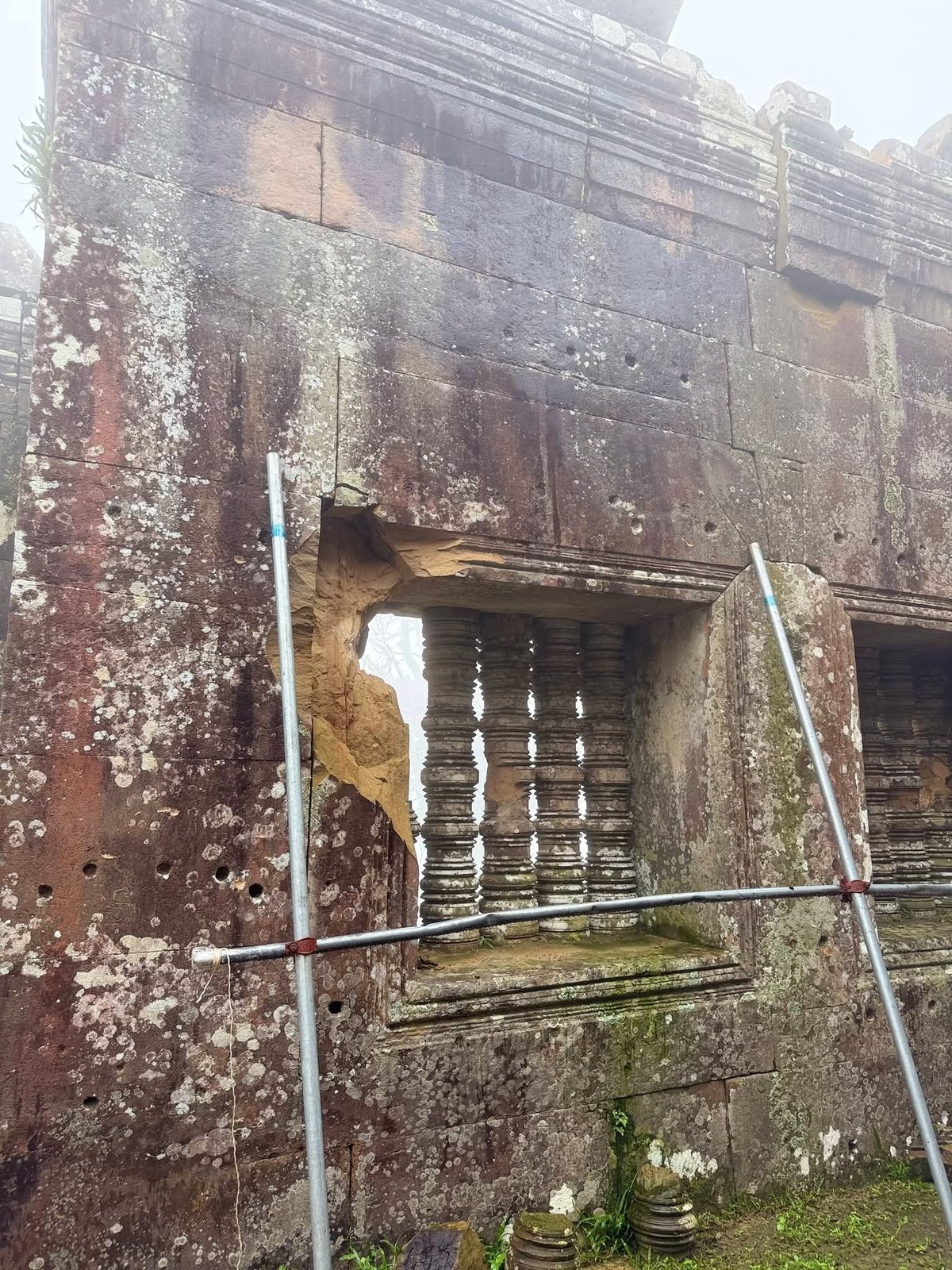 专家启动柏威夏寺修复工程 防止历史炮击损伤坍塌