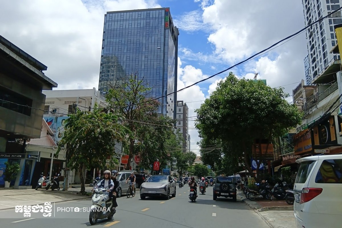 金边毛泽东大道商业地产活跃 经济活动持续增长