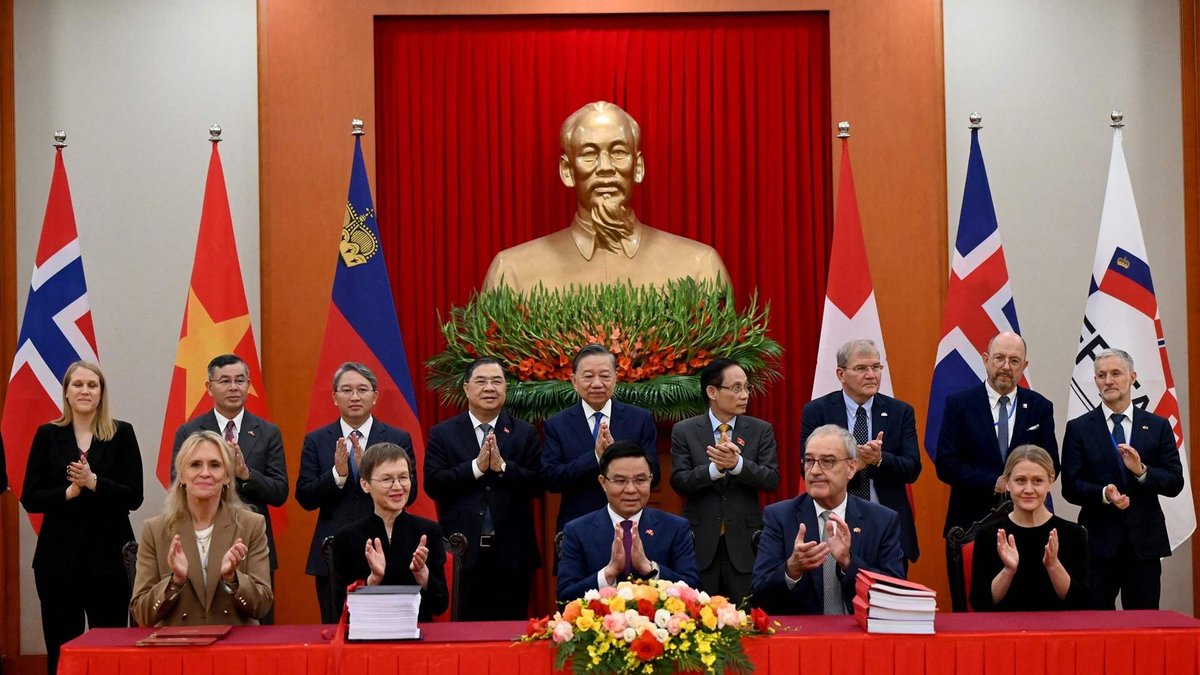 越南与欧洲四国签署自贸协定 历经10年谈判获批