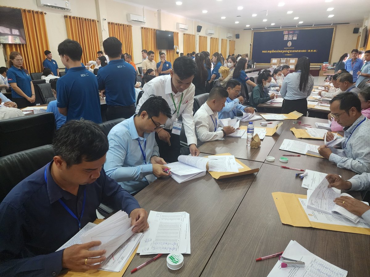 柬埔寨教师招聘考试阅卷工作今日正式启动