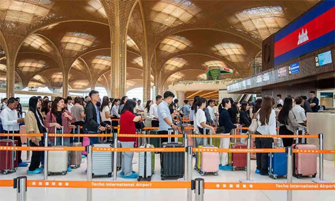 柬埔寨航空客流量突破450万人次 旅游业复苏明显