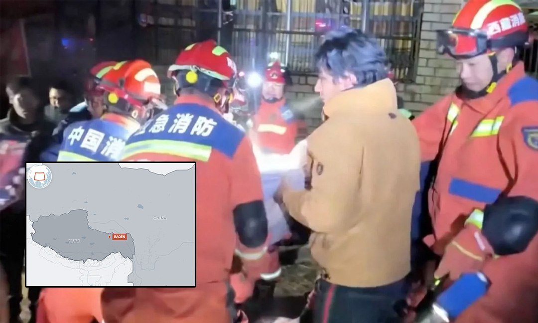 西藏发生强震致16人遇难 32人受伤房屋损毁严重